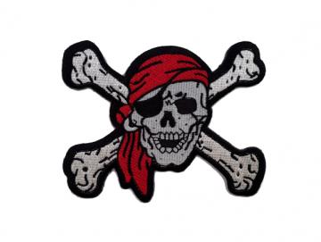 Aufnäher - skull pirat