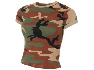 US T-Shirt Damen - woodland