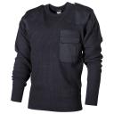 BW Pullover mit Brusttasche - blau