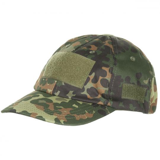 Einsatz-Cap mit Klett - flecktarn