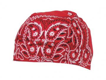 Bandana Hat - paisley red