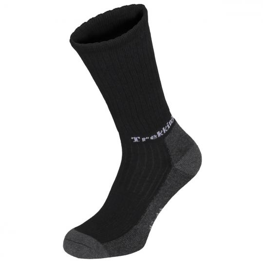 Trekkingsocken Lusen - schwarz