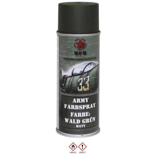 Army Farbspray - Wald Grün matt 400 ml