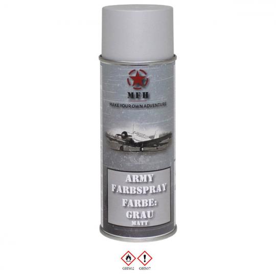 Army Farbspray - Grau matt 400 ml
