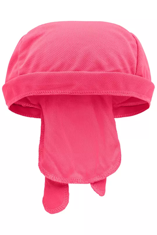 Functional Bandana Hat - bright pink
