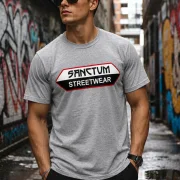 Sanctum Streetwear  T-Shirt - grey-heather  Dieses Rundhals T-Shirt überzeugt durch seinen zeitlosen Schnitt und dem hohen Tragekomfort.    Klassischer Rundhalsausschnitt  Single Jersey    Material: 100% Baumwolle  Oberstoff ( 180g/ m²)