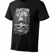 Sanctum Streetwear  T-Shirt Top 8 - black  Dieses Rundhals T-Shirt überzeugt durch seinen zeitlosen Schnitt und dem hohen Tragekomfort.    Klassischer Rundhalsausschnitt  Single Jersey    Material: 100% Baumwolle  Oberstoff ( 180g/ m²)