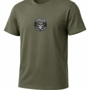 Sanctum Streetwear  T-Shirt Camo Skull - oliv  Dieses Rundhals T-Shirt überzeugt durch seinen zeitlosen Schnitt und dem hohen Tragekomfort.    Klassischer Rundhalsausschnitt  Single Jersey    Material: 100% Baumwolle  Oberstoff ( 180g/ m²)