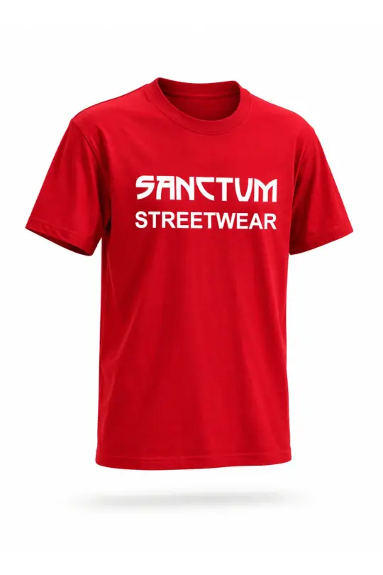 Sanctum Streetwear T-Shirt Frameless - red