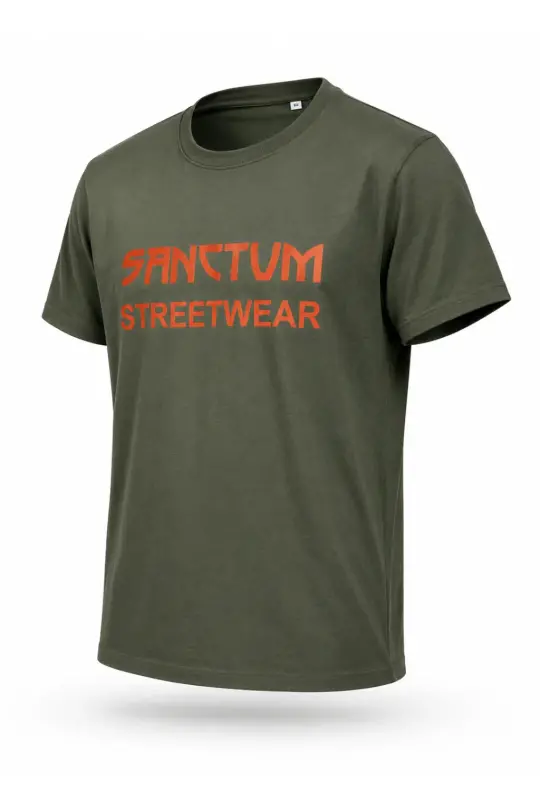 Sanctum Streetwear T-Shirt Frameless - oliv