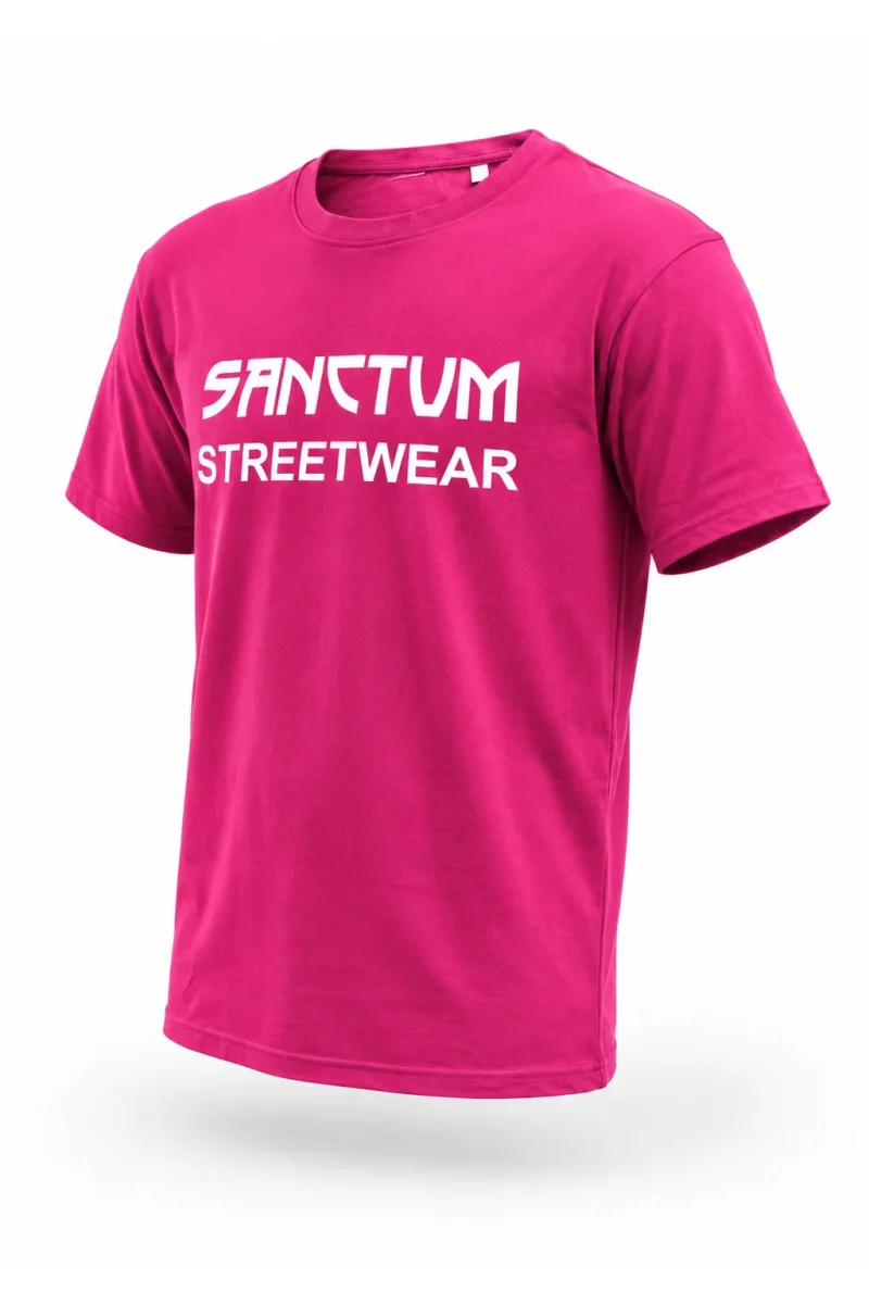 Sanctum Streetwear  T-Shirt Frameless - pink  Dieses Rundhals T-Shirt überzeugt durch seinen zeitlosen Schnitt und dem hohen Tragekomfort.    Klassischer Rundhalsausschnitt  Single Jersey    Material: 100% Baumwolle  Oberstoff ( 180g/ m²)