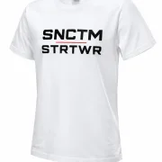 Sanctum Streetwear  T-Shirt No vowels - white  Dieses Rundhals T-Shirt überzeugt durch seinen zeitlosen Schnitt und dem hohen Tragekomfort.    Klassischer Rundhalsausschnitt  Single Jersey    Material: 100% Baumwolle  Oberstoff ( 180g/ m²)