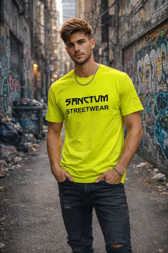 Sanctum Streetwear T-Shirt Frameless - acid